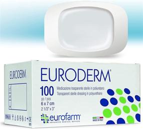 img 4 attached to EURODERM Transparent Sterile Adhesive Dressing - 2 3/8 x 2 ¾, Highly Resistant Thin PU Film - 100pcs