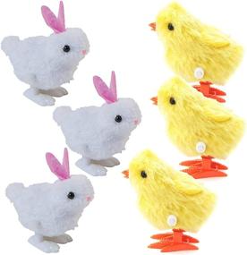 img 4 attached to FAVONIR Wind Up Jumping Chicken Bunnies