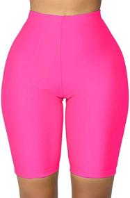 img 4 attached to 🩳 Versatile and Stylish MIAIULIA Women's Active Shorts: Ideal for Sports, Beachwear, and More!