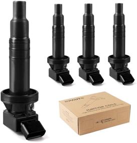 img 4 attached to NPAUTO Ignition Coils Pack for 1ZZFE L4 1.8L Toyota Corolla, Celica GT, Matrix, MR2 Spyder & More - Pack of 4