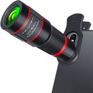 📸 21x zoom telephoto lens, hd cell phone camera lens for iphone, samsung, android, monocular telescope logo