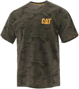 img 1 attached to 👕 High-Quality Caterpillar Trademark T Shirt: Shop Regular Sizes for Men's Clothing - T-Shirts & Tanks