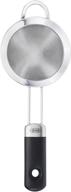 oxo steel cocktail strainer 3 inch logo