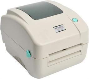 img 4 attached to 🖨️ MFLABEL White Color 4x6 Thermal Printer: Fast, Commercial Grade Label Writer with USB Port