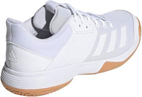 img 2 attached to 👟 Top-Performing Adidas Women's Ligra Volleyball Black Shoes - Ultimate Comfort and Style for Female Players