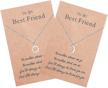 necklace matching friendship jewelry sisters logo