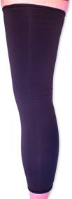 img 2 attached to 🦵 Bracesox: Supplex/Lycra Knee Brace Undersleeve (Medium) - High-Performance Supplex Sleeve for Enhanced Brace Support - Leg Sleeves for Men and Women - Comfortable, Breathable, and Long-lasting