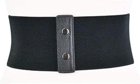 img 2 attached to 👗 Nanxson Vintage Decorative PDW0077 Black Women's Belt Accessories