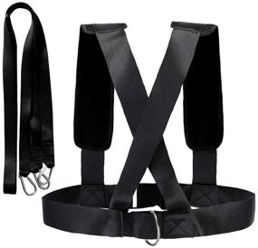 img 2 attached to Harness Resistance Training Adjustable Shoulder Sports & Fitness for Team Sports