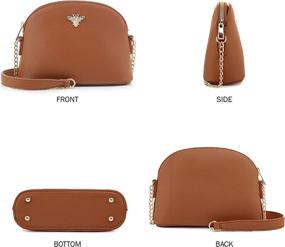 img 3 attached to 👜 Стильные кожаные сумки через плечо EMPERIA: женские сумки и кошельки с универсальным шармом