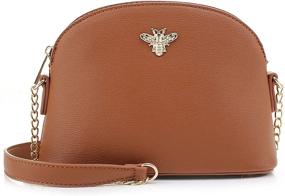 img 4 attached to 👜 Стильные кожаные сумки через плечо EMPERIA: женские сумки и кошельки с универсальным шармом