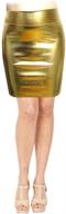 👗 sacasusa metallic pencil medium stretchy women's clothing logo