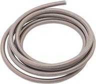 powerflex stainless steel -6an power steering hose by russell - 3 feet length logo