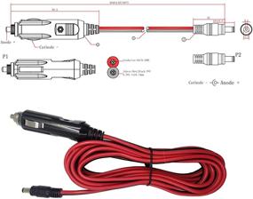 img 1 attached to AEISVIK Car Charger Cable Cigarette