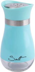 img 3 attached to Refillable Stainless Steel Dispenser Shakers by Tebery: Convenient and Durable