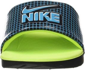 img 3 attached to 👟 Пара мужских детских тапочек Nike Kawa Little Slide CW1656 600: удобная и стильная обувь для активных мальчиков