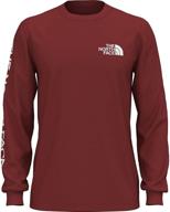 🌲 north face longsleeve aviator men's t-shirts & tanks: stylish and comfortable clothing for outdoor enthusiasts logo