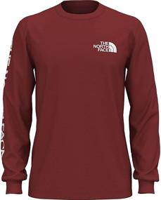 img 3 attached to 🌲 North Face Longsleeve Aviator Men's T-Shirts & Tanks: Stylish and Comfortable Clothing for Outdoor Enthusiasts