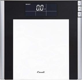 img 2 attached to 📊 Escali USTT200 Bathroom Body Scale - 4 User Profiles, LCD Digital Display, 440lb Capacity - Clear/Black