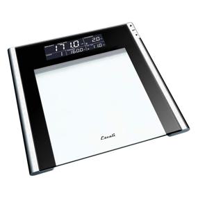 img 4 attached to 📊 Escali USTT200 Bathroom Body Scale - 4 User Profiles, LCD Digital Display, 440lb Capacity - Clear/Black