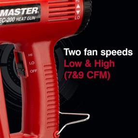 img 3 attached to Master Appliance EC-200K Heat Gun Kit, Variable Temperature, 120V, 10 Amps, 1200W