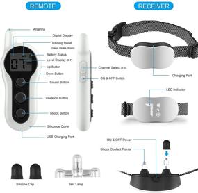 img 3 attached to PomisGam Training Rechargeable Waterproof Vibration