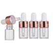 dropper bottles essential cosmetic containers logo