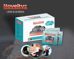 img 2 attached to 200 Individually Wrapped Pre-Moistened Eyewear Lens Anti Fog Wipes - Safely Clean Eyeglasses, Sunglasses, Screens, Electronics, Computer Monitors, Camera Lenses, and More!