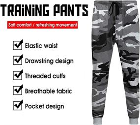 img 2 attached to Contrast Jogging Tracksuit Hoodies Joggers Sports & Fitness and Team Sports