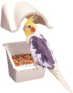 premium pennplax canopy and feeder cup set for cockatiel, large: enhanced comfort and convenience logo