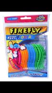 🔥 firefly kids flossers - pack of 120 flossers (4 packs) by dr. fresh oral care logo