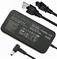 💡 powerful 230w ac charger for asus zephyrus gx501 series: gx501v, gx501vi (xs75, xs74, gz043t) - laptop adapter power supply cord logo