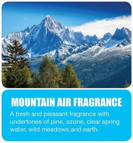 img 3 attached to 🌬️ Big D 1358 Water Soluble Deodorant, Mountain Air Fragrance, 4-Pack, 1 Gallon - Versatile Deodorizing Solution for Hotels, Food Service, Healthcare & Schools