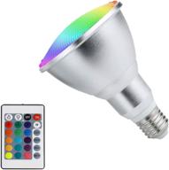 hoplom dimmable floodlight decoration with changing color logo