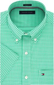 img 4 attached to 👔 Stylish Tommy Hilfiger Riviera Men's Button Down Sleeve Shirt: Perfect Wardrobe Addition!