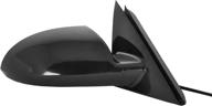 🚘 chevy impala impala limited right passenger side mirror (2006-2013, 2014-2016) - unpainted power operated non-heated non-folding door mirror (gm1321306) logo