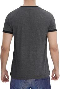 img 2 attached to Decrum Sleeve Shirts Casual Cotton Men's Clothing