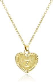 img 4 attached to 8Th Day Fashion Necklace Initials