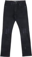 boys' distressed slim fit denim pants – x ray ripped skinny jeans logo