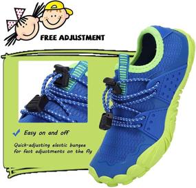 img 2 attached to Non-Slip Barefoot Sneakers for Kids Toddlers | Outdoor Boys' Shoes