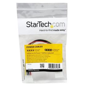 img 1 attached to 🔌 LP4 Power Splitter Cable by StarTech Com