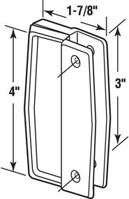 img 1 attached to Prime Line MP111 Sliding Screen Plastic