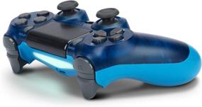 img 2 attached to 🎮 Transparent Blue Wireless Game Controller | Compatible with PS4/Slim/Pro Console | Dual Vibration | 6-axis Gyro Sensor | Audio Function