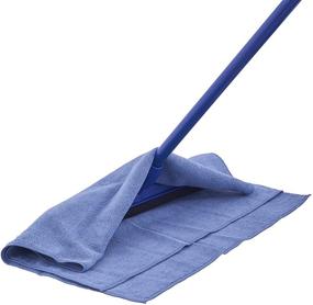 img 3 attached to Superio Microfiber Squeegee Cloth 20x30 Cuban Style Mop Towel: Premium Miracle Microfiber Wash Cloth for Scratch & Streak Free Home Cleaning (1)