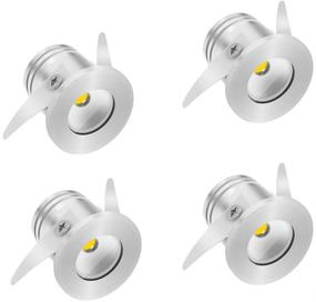 img 4 attached to 🔆 Daylight Non-Dimmable 3W Downlight for Bookshelf Display
