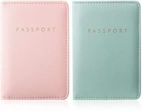 img 4 attached to Pieces Bridal Passport Covers Holder Travel Accessories