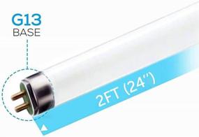 img 3 attached to 💡 Efficient Lighting Solution: F17T8 841 Medium Bi Pin Fluorescent Tubes