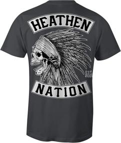 img 2 attached to Футболка Heathen Charcoal Chief X Large