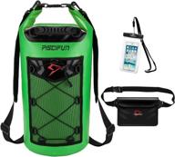 piscifun waterproof dry bag: ultimate water sport companion with waist pouch and phone case - fishing, boating, kayaking, camping gifts for men and women (10l 20l 30l 40l) logo