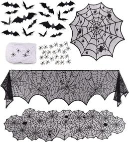 img 4 attached to 🎃 Halloween Decor Tablecloth by Sago Brothers